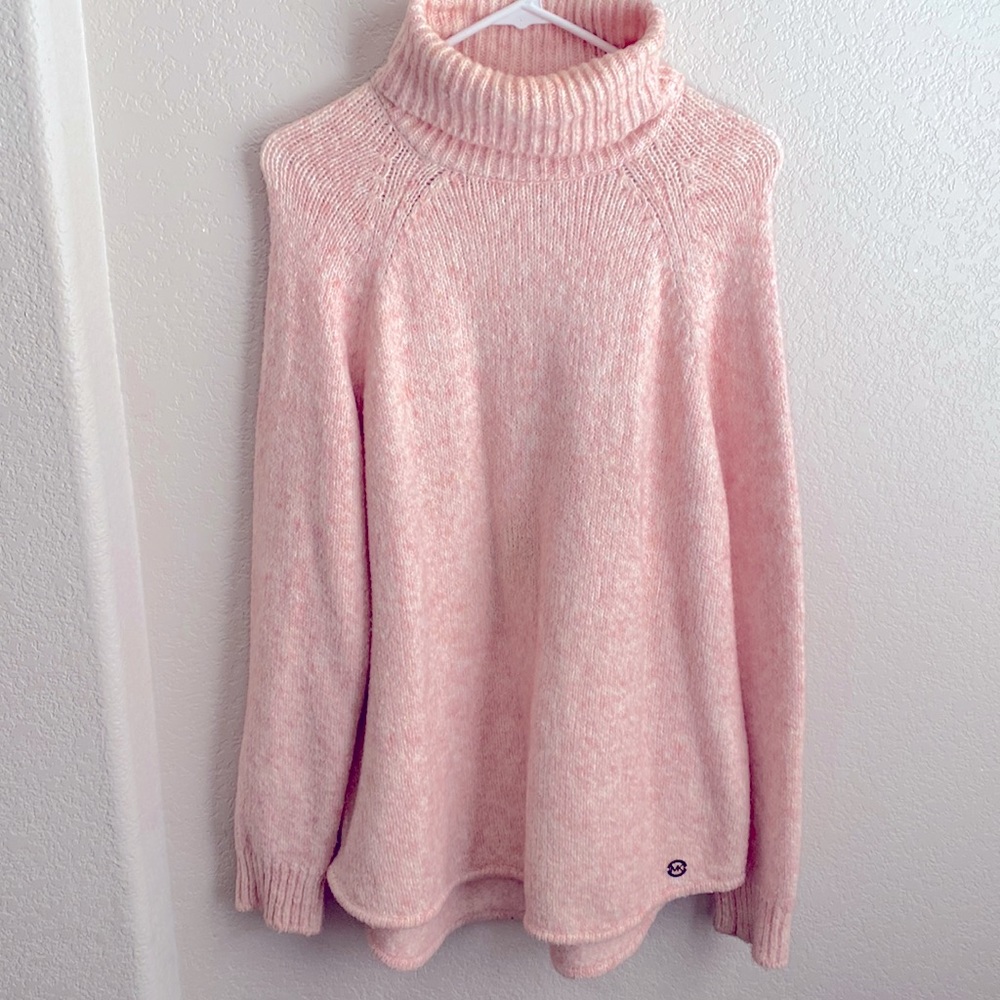 Michael Kors Cotton Turtle Neck Sweater! Size Large!